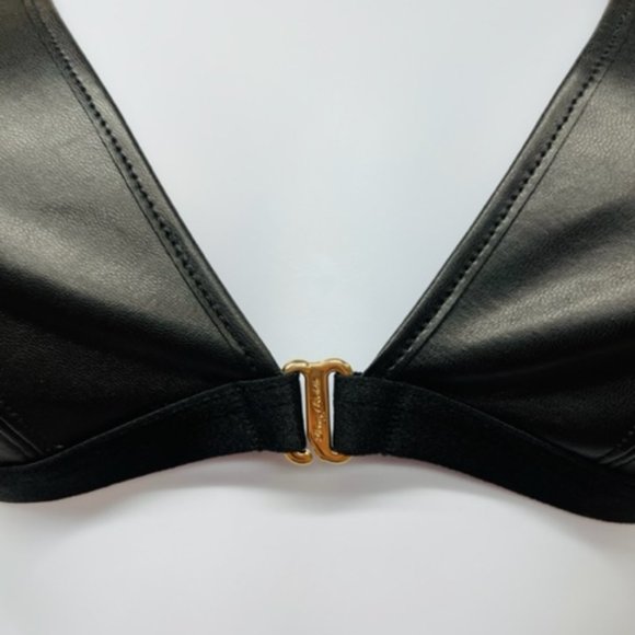 Honey Birdette Jael Black Bralette, Size Medium- NEW WITH TAGS - Picture 2 of 5
